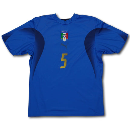 Italien 2006 heim M CANNAVARO #5 Puma