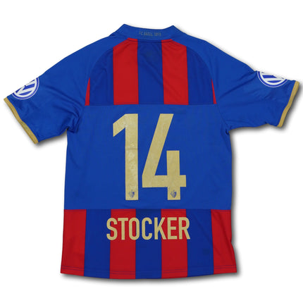 FC Basel 2009-10 heim S STOCKER #14 Nike