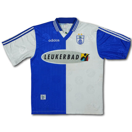 GC Zürich 1997-98 heim L GREN #4 signiert adidas