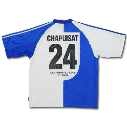 GC Zürich 1998-99 heim L CHAPUISAT #24 signiert adidas
