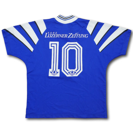 FC Luzern 1996-97 heim XS #10 adidas