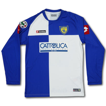 Chievo Verona 2007 heim L MARCOLINI #7 signiert matchworn Lotto