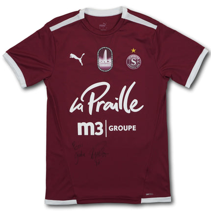 Servette Genf 2021-22 heim S IMERI #17 signiert Puma