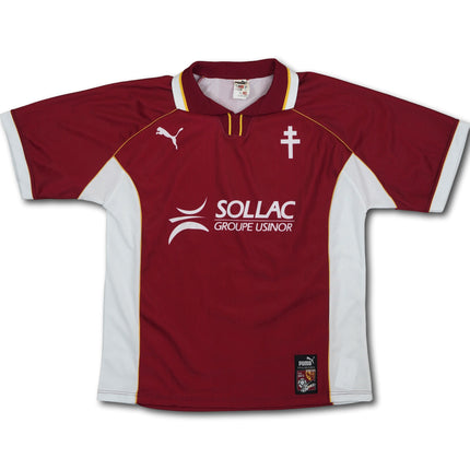 FC Metz 1998-99 heim L vintage Puma