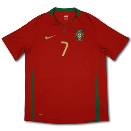 Portugal 2008 heim L RONALDO #7 Nike