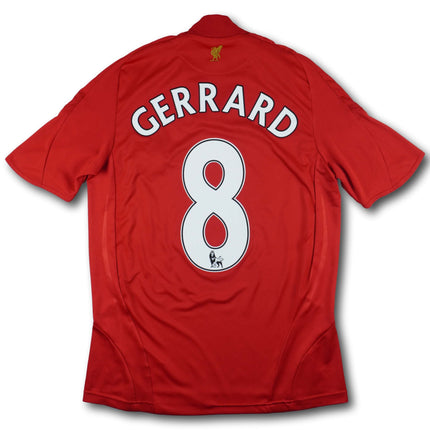 Liverpool FC 2008-10 Trikot heim - GERRARD #8 - 6/10 - [S]