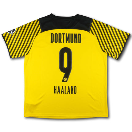 Borussia Dortmund 2021-22 Trikot heim - HAALAND #9 - 9/10 - [XL]