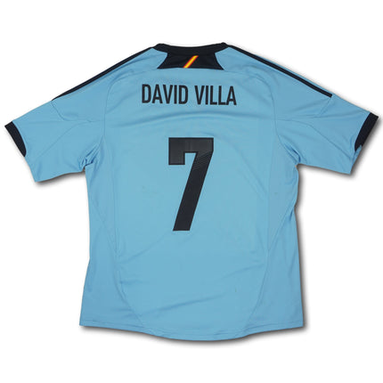Spanien 2012 auswärts XL DAVID VILLA #7 adidas