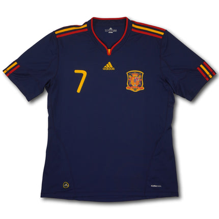 Spanien 2010 heim XL DAVID VILLA #7 adidas