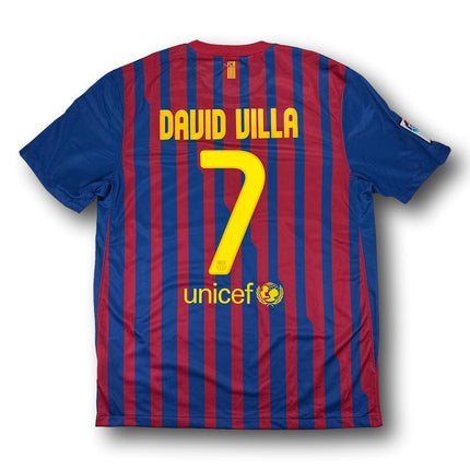 FC Barcelona 2011-12 heim Nike L DAVID VILLA #7