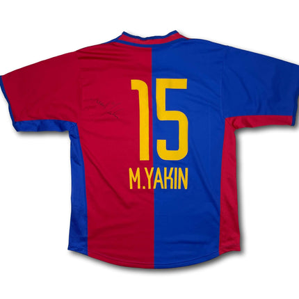 Trikot FCB 2002-04 Nike  L  M. YAKIN #15