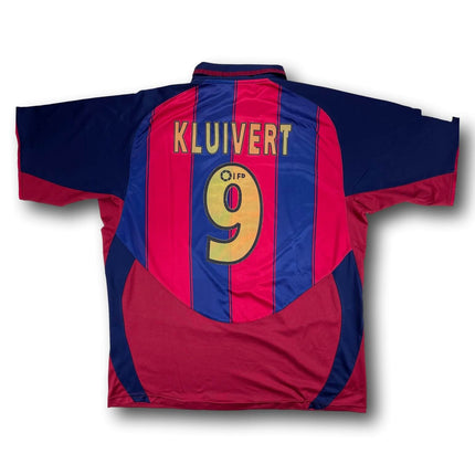 FC Barcelona 2003-04 heim Nike XL KLUIVERT #9