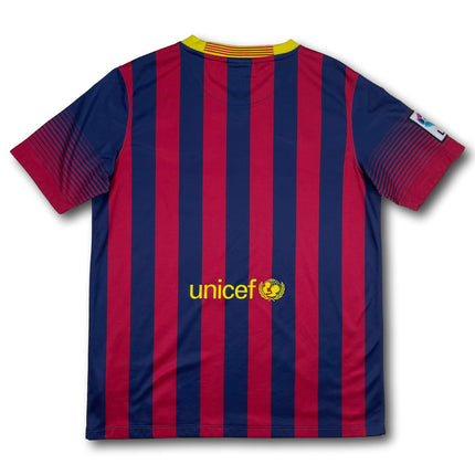 Trikot FC Barcelona - 2013/2014 - Kids XL / 176 - Nike - Abbildung Rückseite