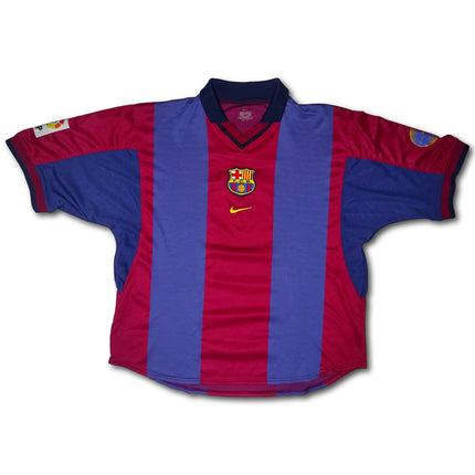 FC Barcelona 1999-00 Heim Nike XL