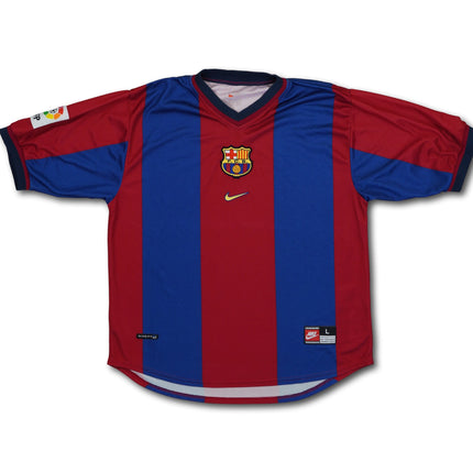 FC Barcelona 1998-00 heim L vintage Nike
