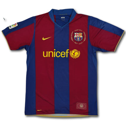 FC Barcelona 2007-08 heim M RONALDINHO #10 Nike