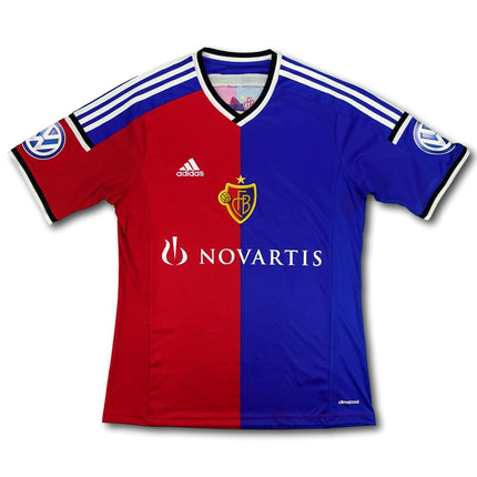 Trikot FC Basel - 2014/2015 - M - Adidas - Abbildung Vorderseite
