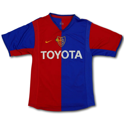 FC Basel 2002-04 Heim Nike S HUGGEL #6