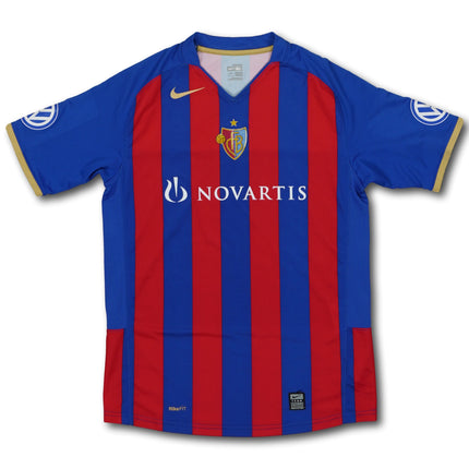 FC Basel 2008/09 heim Kids XL (176) STOCKER signiert Nike
