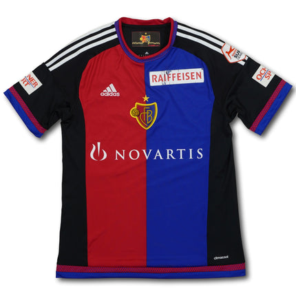 FC Basel 2015-16 heim M ZUFFI #7 matchworn adidas