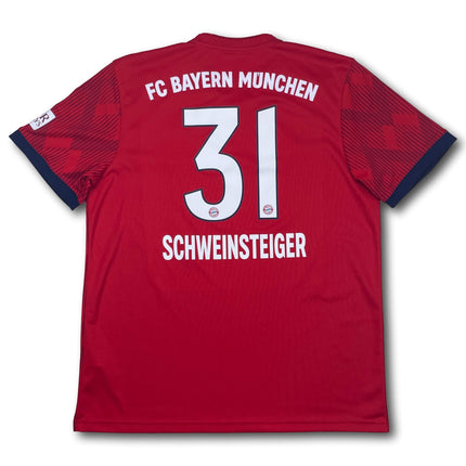 FC Bayern München 2019-20 heim adidas L SCHWEINSTEIGER #31