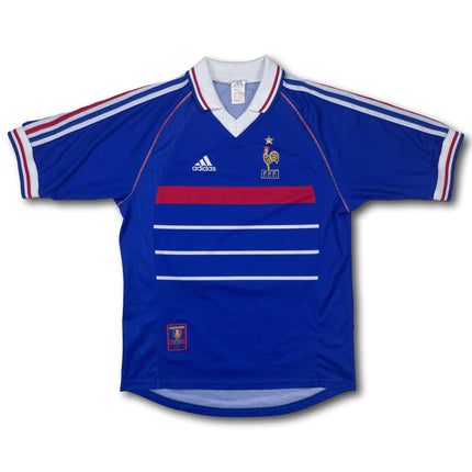 Frankreich 1998-99 heim adidas S ZIDANE #10