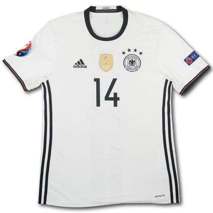 Deutschland 2016 heim M CAN #14 adidas
