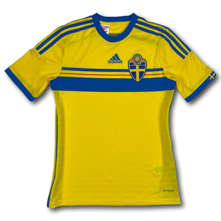 Trikot Schweden - 2014/2015 - Kids XL / 176 - Adidas - Abbildung Vorderseite