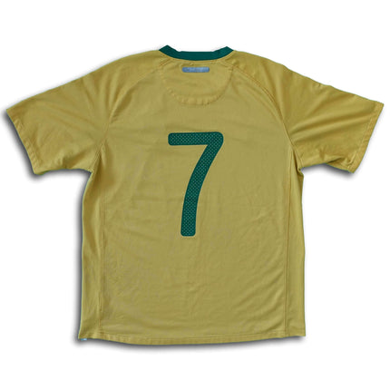 Trikot Brasilien - 2010/2011 - L - Nike - Abbildung Rückseite
