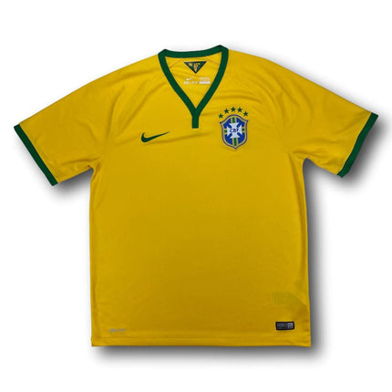 Fussballtrikot Brasilien 2014-15 heim Nike L