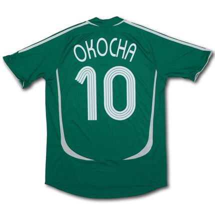 Nigeria 2006-07 heim M OKOCHA #10 adidas
