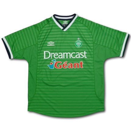 AS Saint-Étienne 2000-01 heim L vintage Umbro