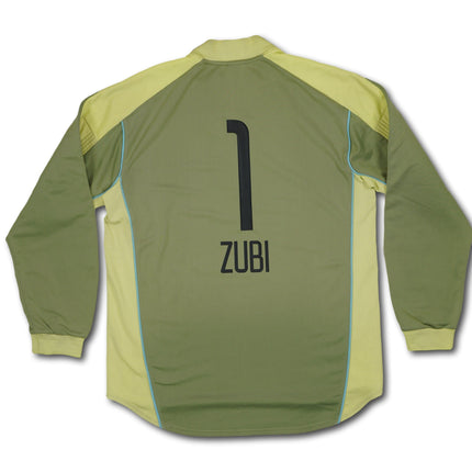 FC Basel 2002-04 torhüter XL ZUBI #1 vintage Nike
