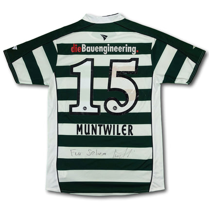 Trikot FC St. Gallen - #15 Muntwiler - 2009/2010 - S - Jako - Abbildung Vorderseite