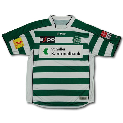 Trikot FC St. Gallen - 2009/2010 - M/L - Jako - Abbildung Vorderseite