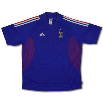 Frankreich 2002 heim XL ZIDANE #10 vintage adidas