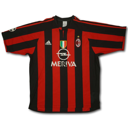 AC Milan 2003-04 heim L SHEVCHENKO #7 vintage adidas