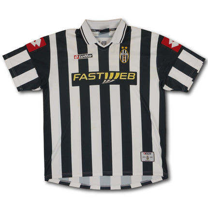 Juventus 2001-02 heim XL DEL PIERO #10 vintage Lotto