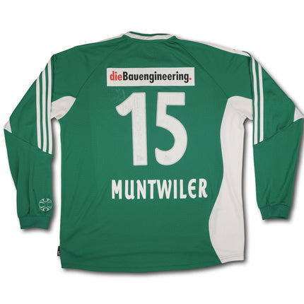 FC St. Gallen 2007-08 heim XL MUNTWILER #15 adidas
