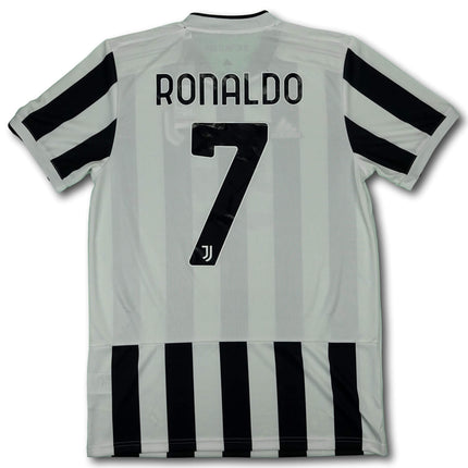 Trikot Juventus - #7 Ronaldo - 2021 - M - Adidas - Abbildung Vorderseite