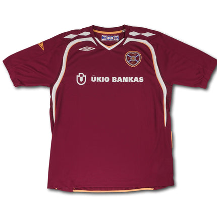 Heart of Midlothian 2007-08 heim XL Umbro