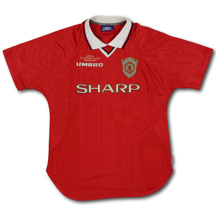 Manchester United 1999 heim M BECKHAM #7 vintage Umbro