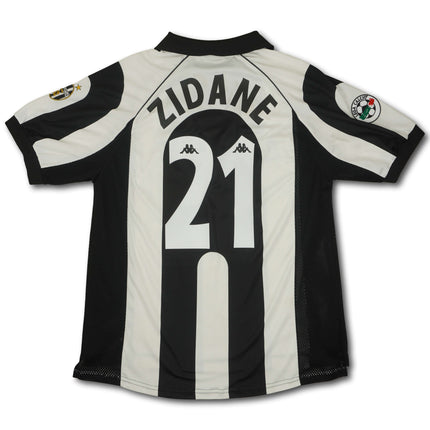 Juventus 1997-98 heim XL ZIDANE #21 vintage Juventus