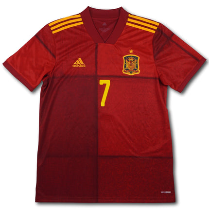 Spanien 2020-22 heim L MORATA #7 adidas