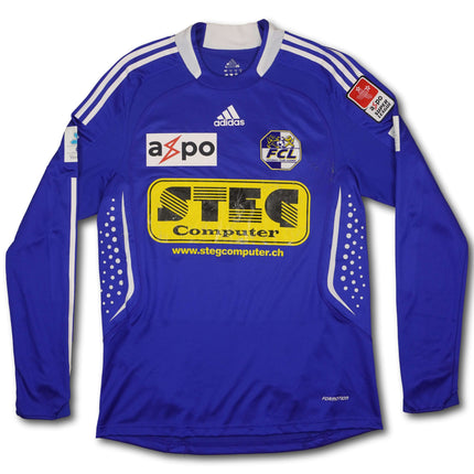 FC Luzern 2008-09 heim M CHIUMIENTO #8 matchworn adidas