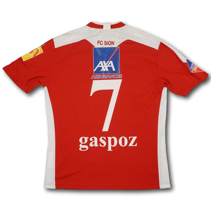 FC Sion 2006-07 auswärts M gaspoz #7 Macron