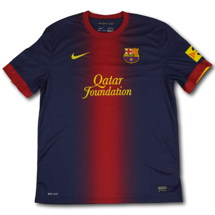 FC Barcelona 2012-13 heim L DAVID VILLA #7 Nike