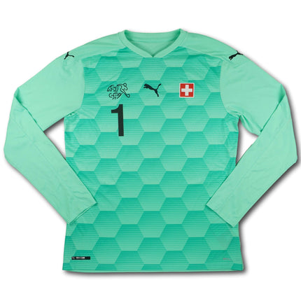 Schweiz 2020 Trikot torhüter inkl. Shorts - L/S - Sommer #1 - 9/10 - [XL]