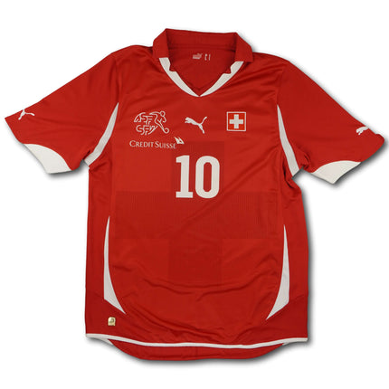Schweiz 2010 Trikot heim - Shaqiri #10 - 6/10 - [L]