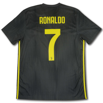 Juventus 2018-19 Trikot drittes Meistersaison - RONALDO #7 - 9/10 - [L]